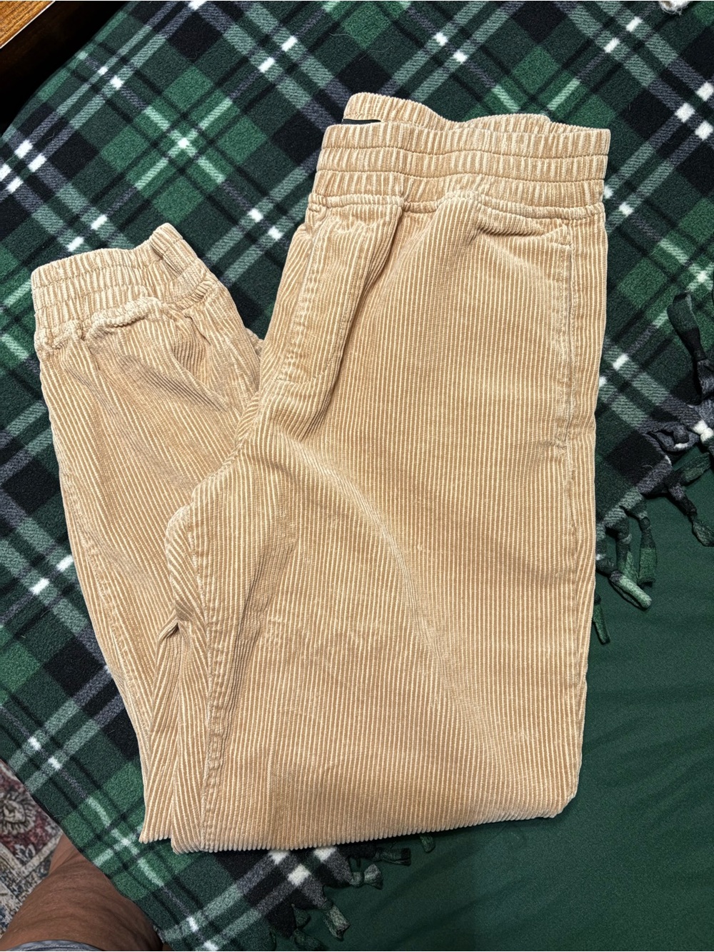 Forever 21 Women’s Tan Corduroy Joggers M